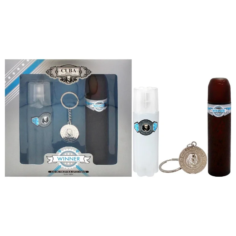 Cuba  Cuba Winner Gift Set for Men - 3 Piece