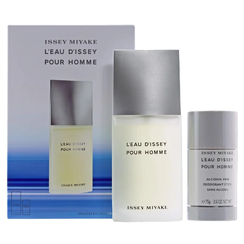 Issey Miyake  2.5 oz Mens EDT Spary & 2.6 oz Deo Stick Set