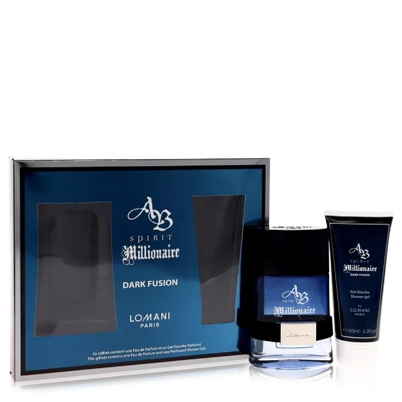 Lomani  2 Piece Spirit Millionaire Dark Fusion Mens Gift Set