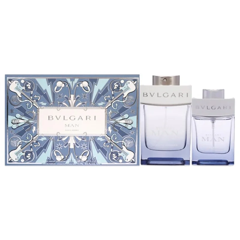 Bvlgari  Man Glacial Essence Variety of Gift Set for Men - 2 Piece