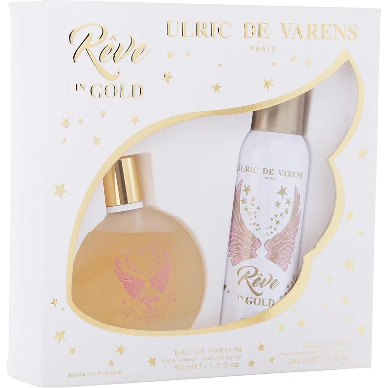 Ulric De Varens  Reve in Gold Fragrance Gift Set for Womens