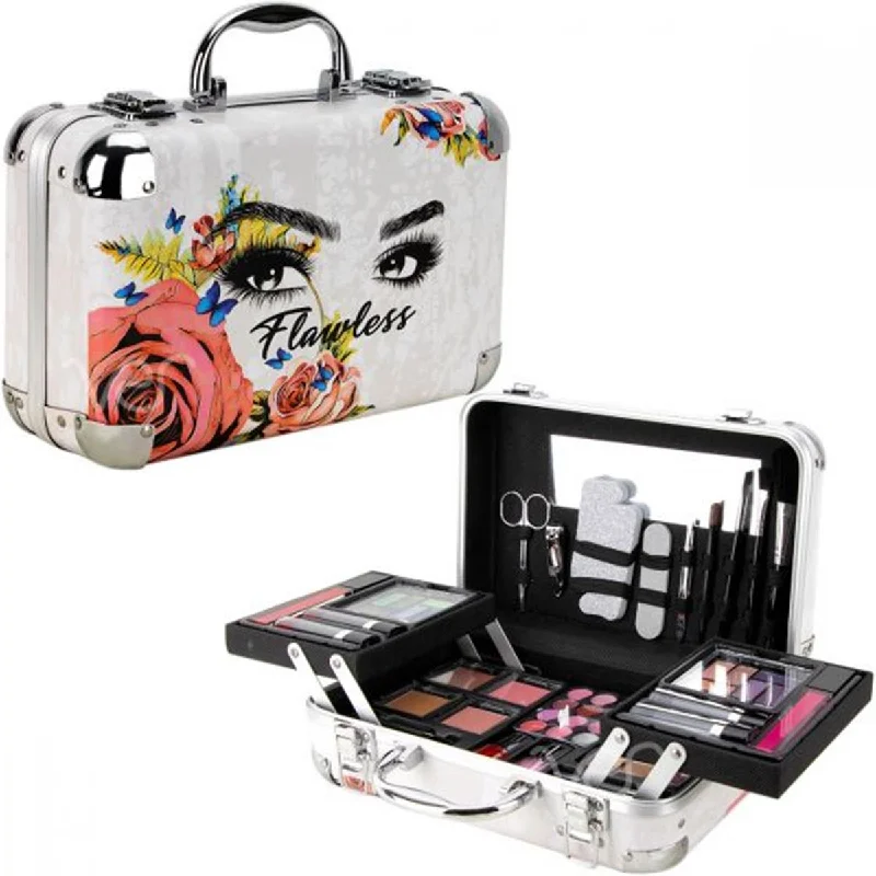 Ver  Flawless Makeup Gift Set with Extendable Trays & Mirror - 61 Piece