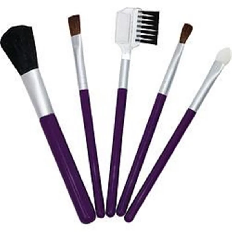 Exceptional Parfums  Because You Are Travel Makeup Brush Set, 5 Piece