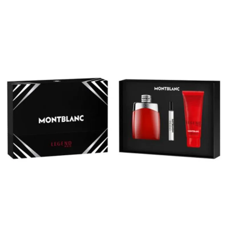 Montblanc  Legend Red & Mont Blanc Gift Set for Men