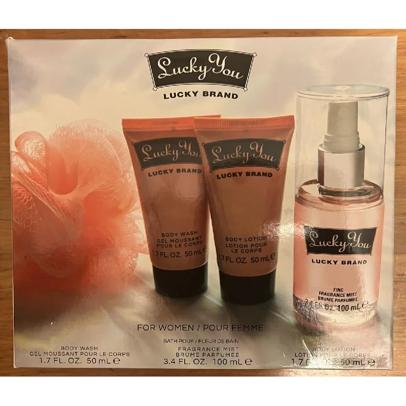 Lucky Brand  Lucky You Gift Set for Women - 4 Piece