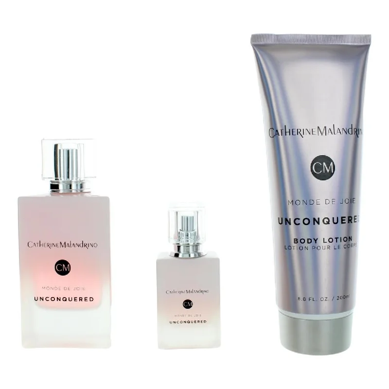 Catherine Malandrino  Women Unconquered Monde De Joie Gift Set - 3 Piece