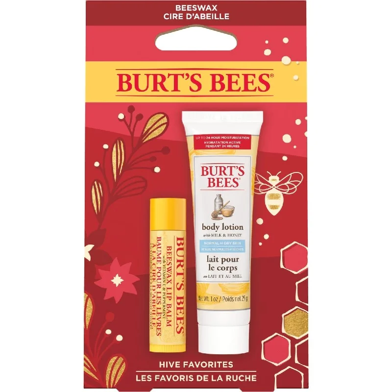 Burts Bees  Hive Favorites Beeswax Holiday Gift Set