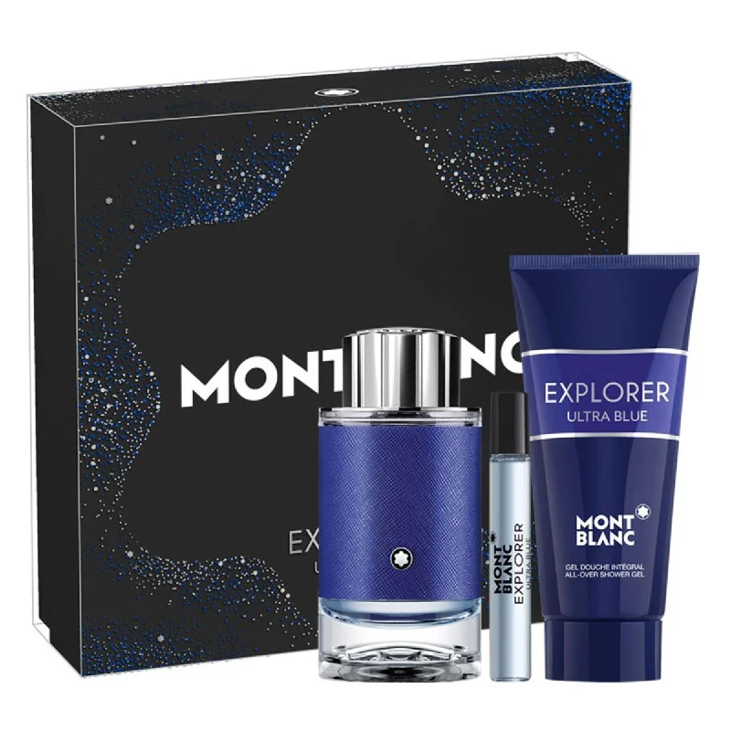 Montblanc  Explorer Ultra Blue & Mont Blanc Set for Men