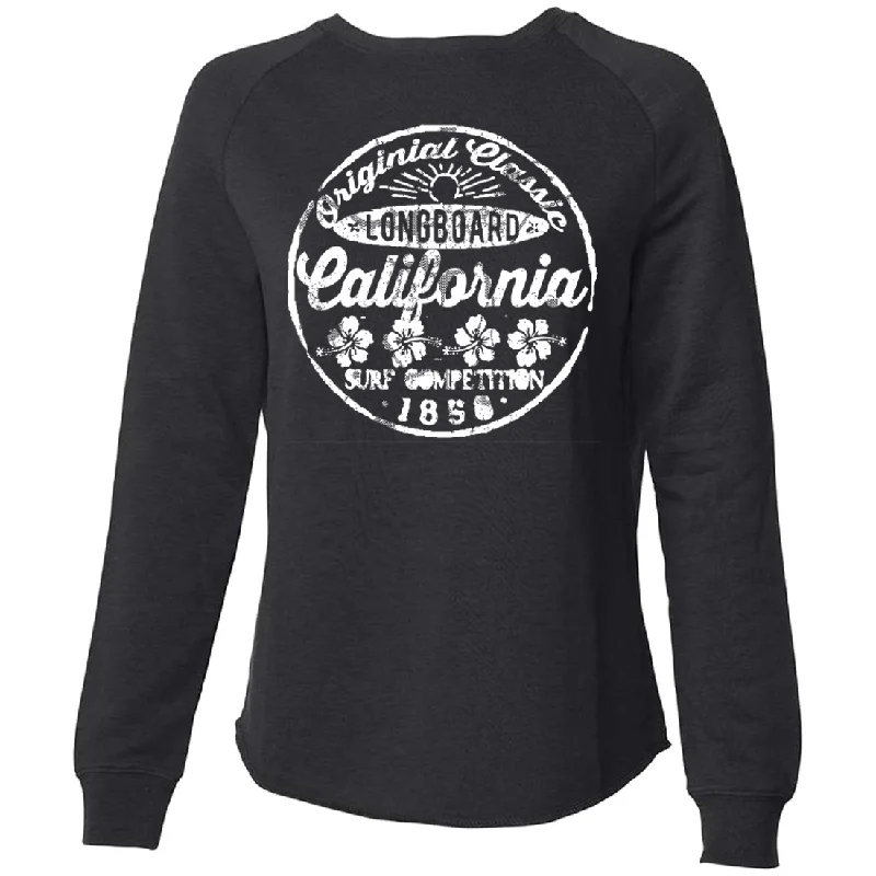 California Classic Surf Competition Super Soft Crewneck Sweater