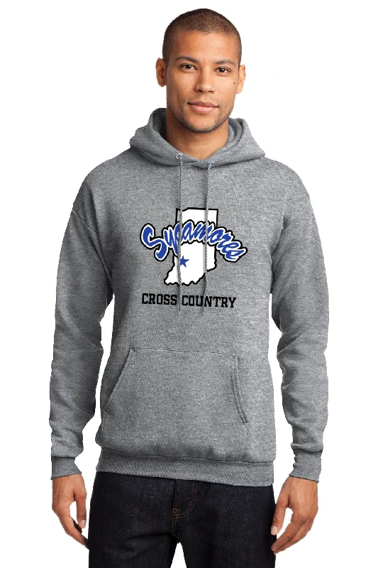 Port & Company® Sycamores Cross Country Essential Fleece Hooded Sweatshirt