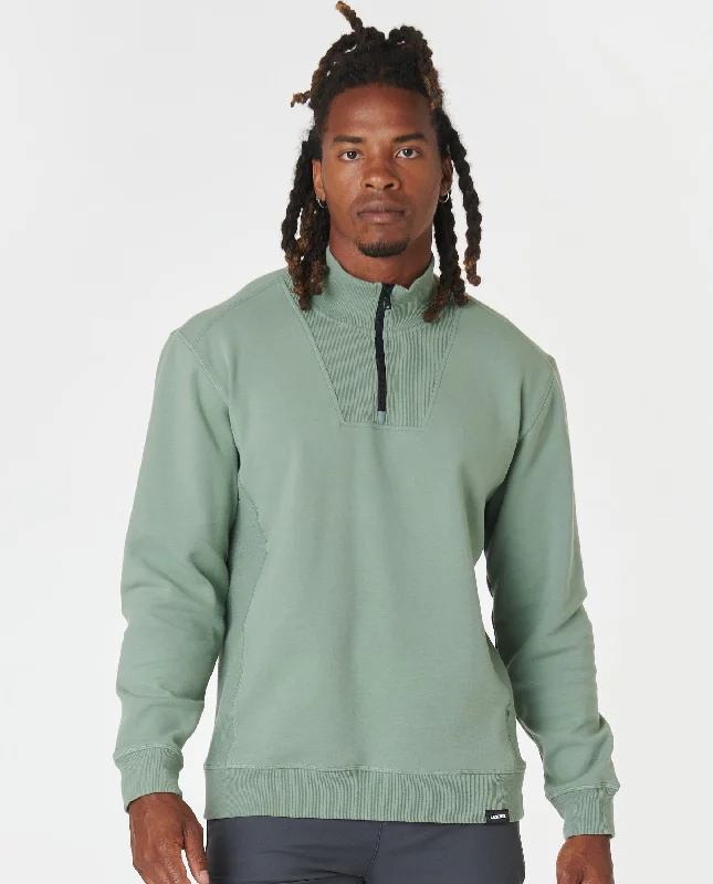 Highland Quarter Zip Sea Spray