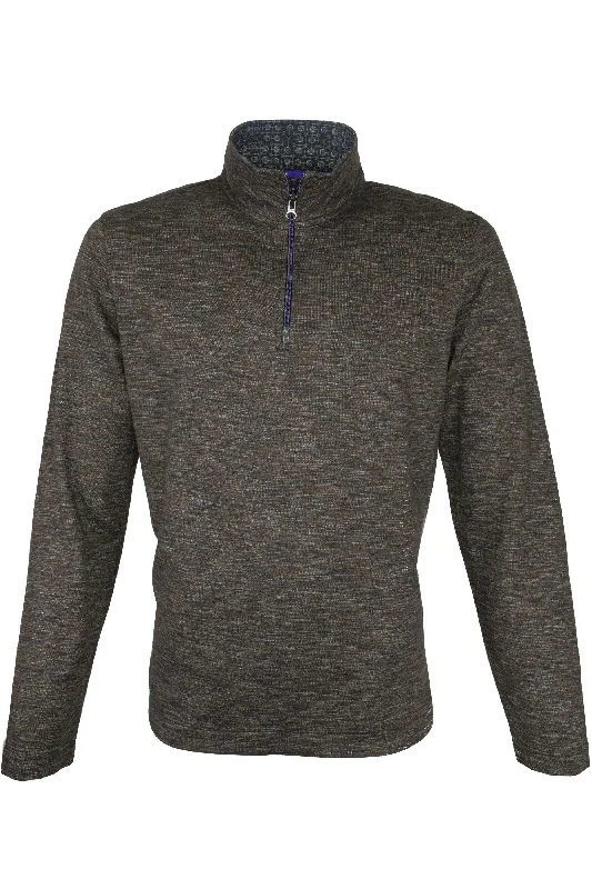 Robert Graham Remo Knit Sweater Black/Brown