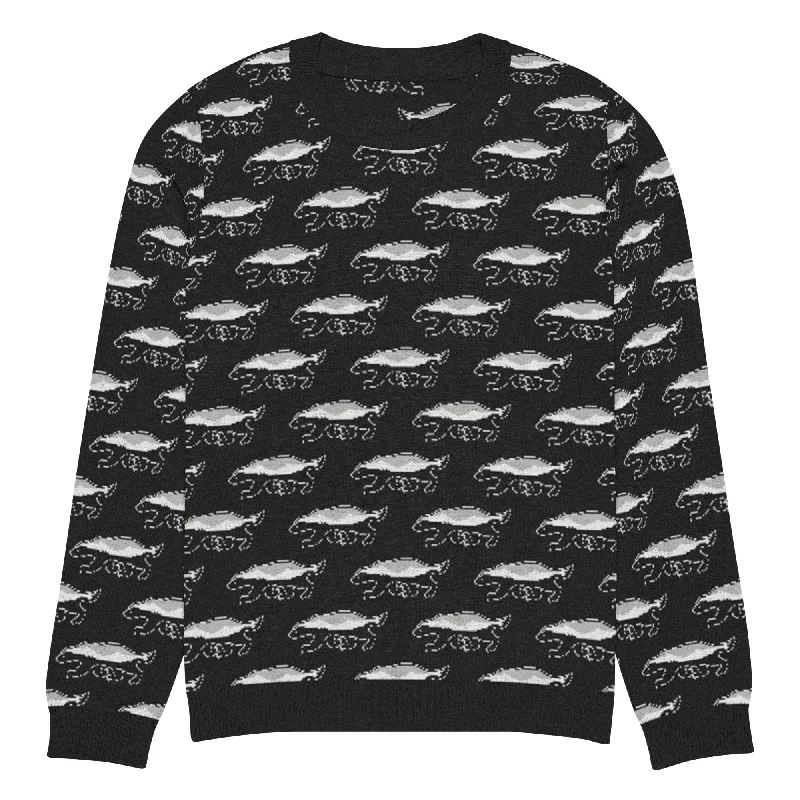 Honey Badger Knitted Crew Neck sweater