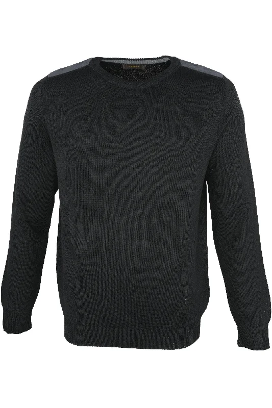 Garnet Crewneck Sweater - Black