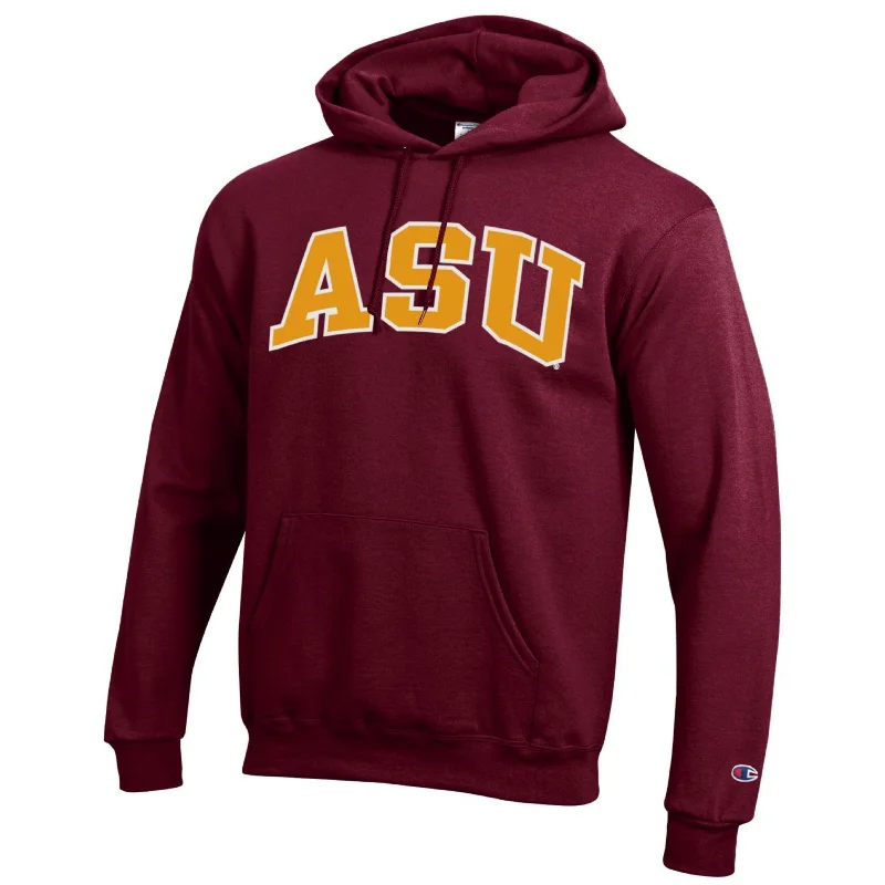 ASU VT Twill Arch Hood MRN