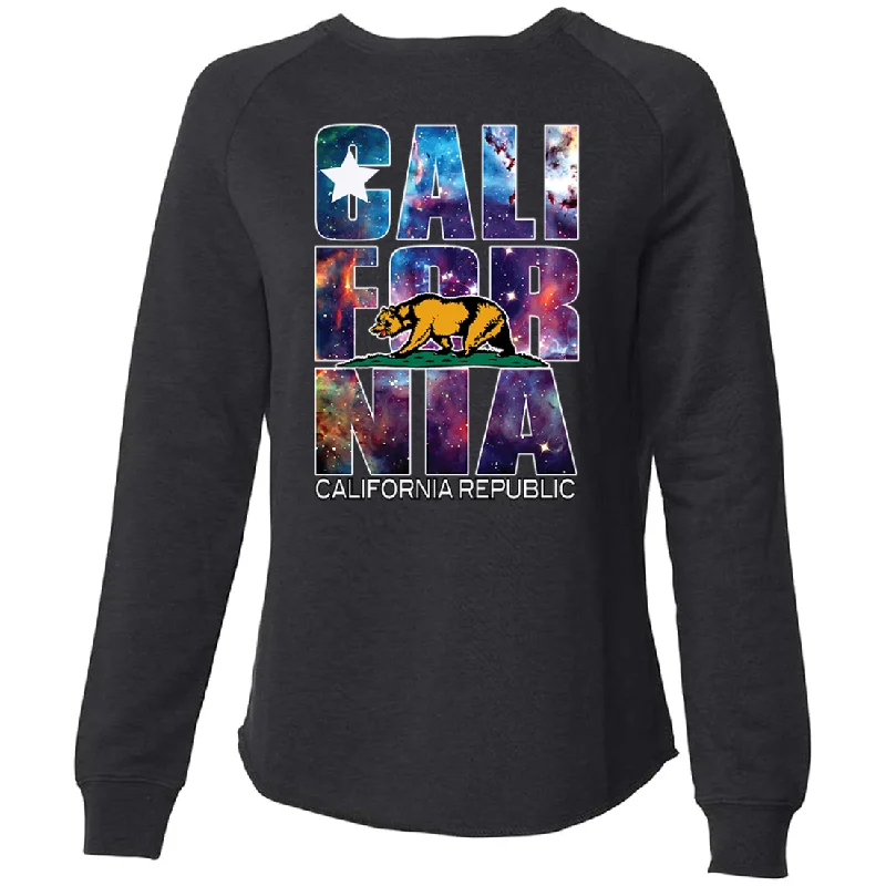 California Cosmic Retro Super Soft Crewneck Sweater