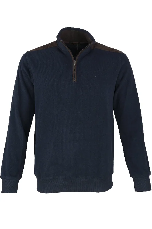 Garnet 1/4 Zip Sweater Navy