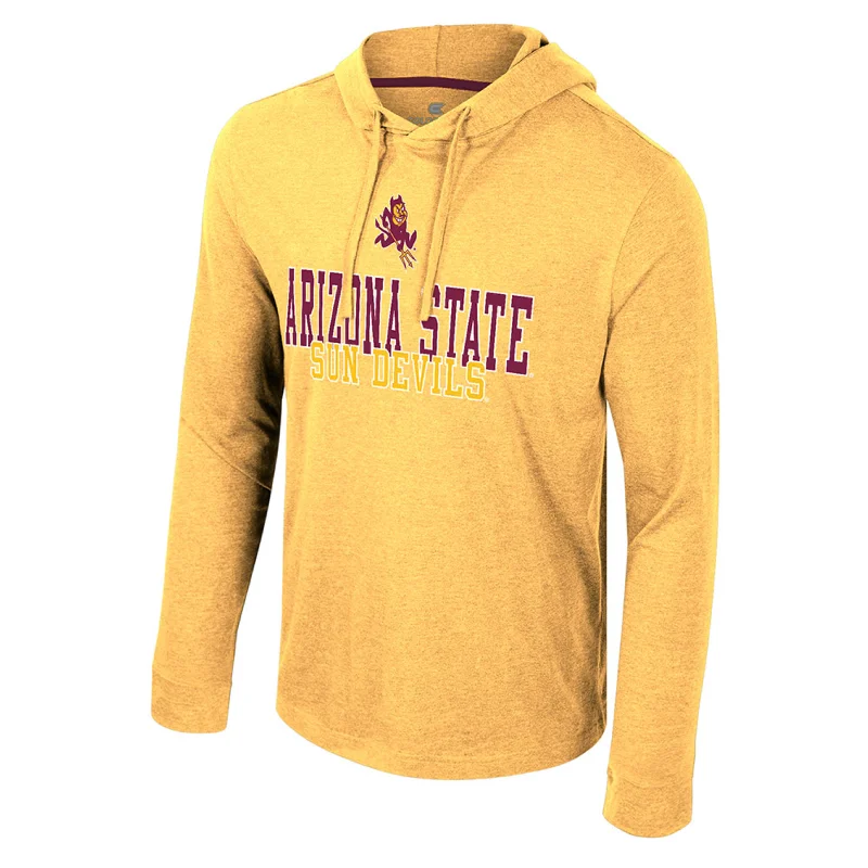 ASU Neo Hooded L/S Tee GLD