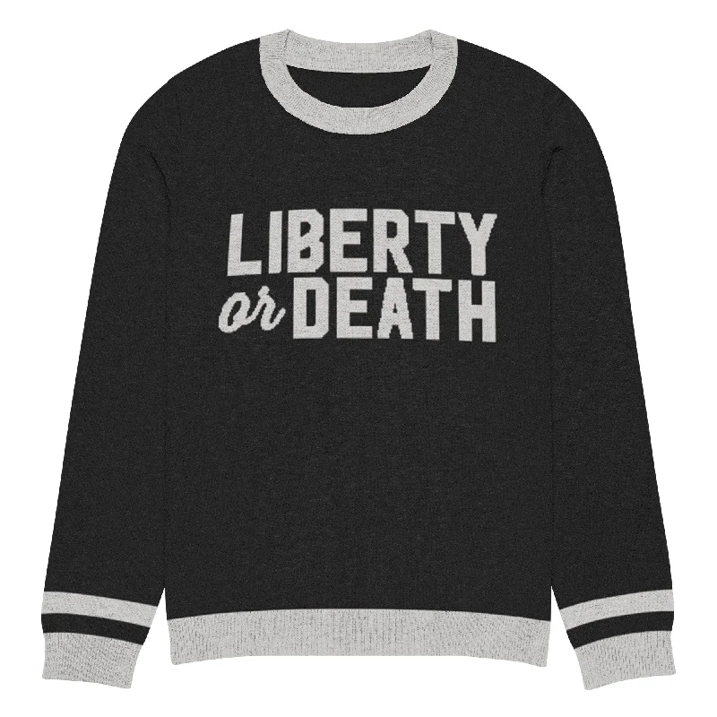 Liberty Or Death Knitted Sweater