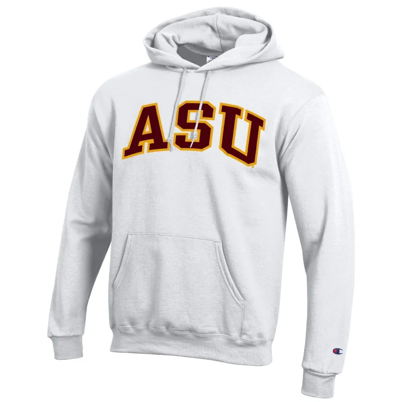 ASU VT Twill Arch Hood WHT