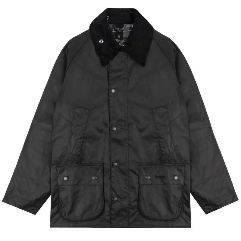 Barbour Bedale Wax Jacket Black