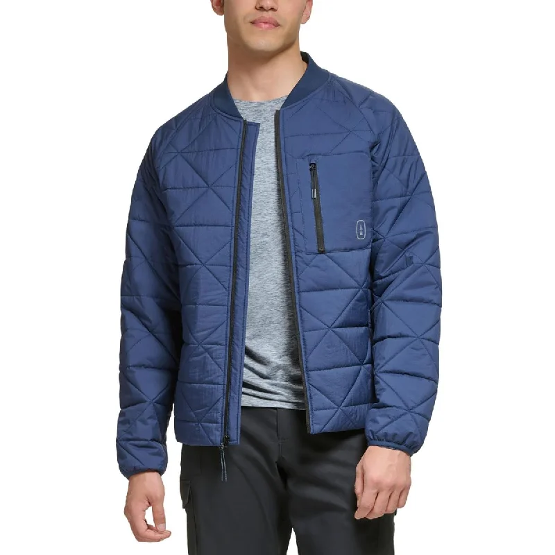 BASS OUTDOOR Mens Lightweight Warm Quilted Coat