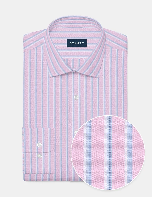 Bold Oxford Stripe - Pink