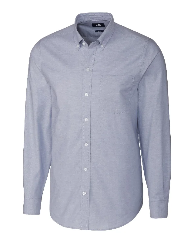 Cutter & Buck Stretch Oxford Dress Shirt Light Blue