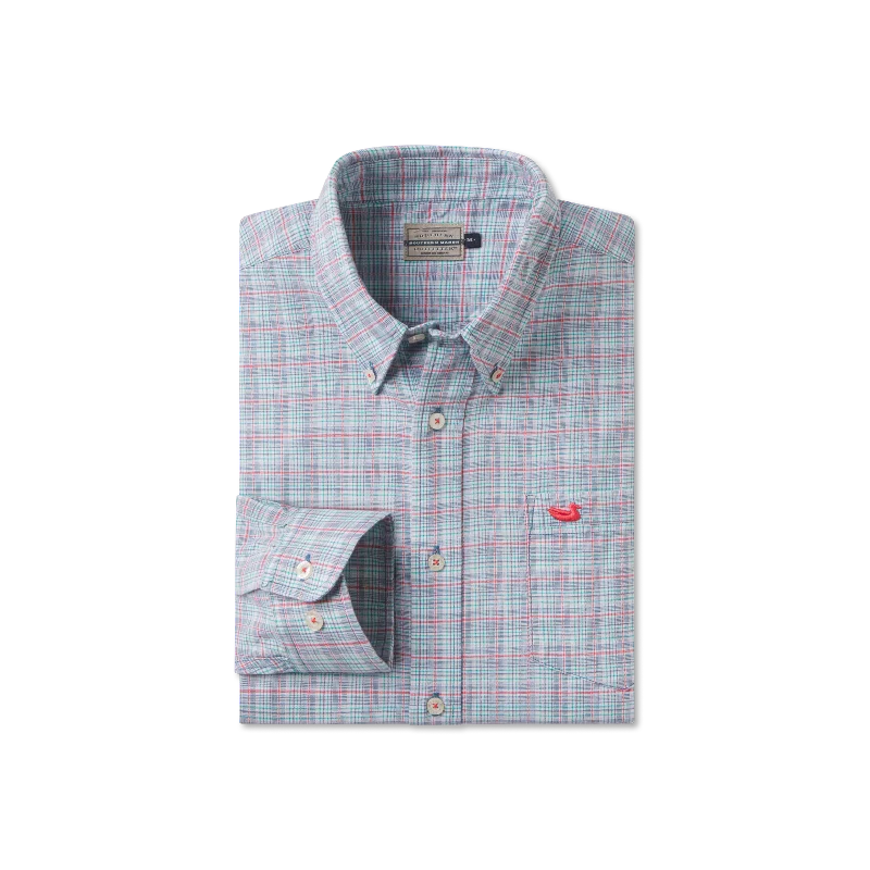 Davidson Washed Check Dress Shirt