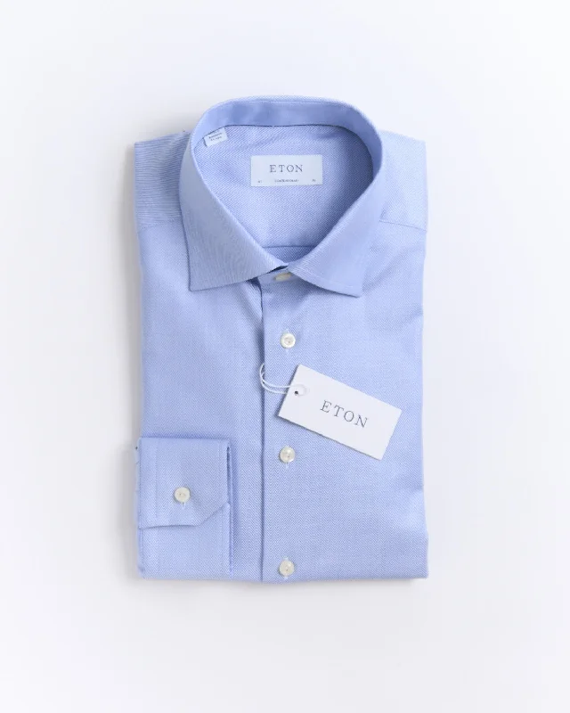 Melange Solid Contemporary Shirt