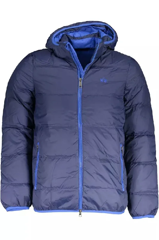 La Martina Elegant Detachable Hood Jacket in Men's