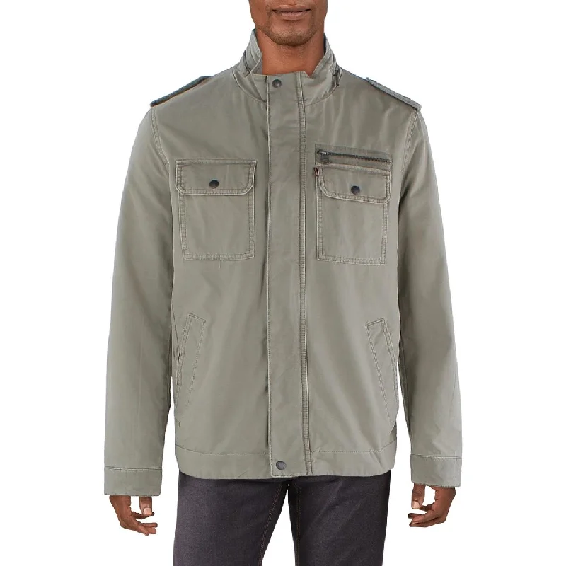 Levi Strauss & Co. Mens Cotton Heavy Utility Jacket