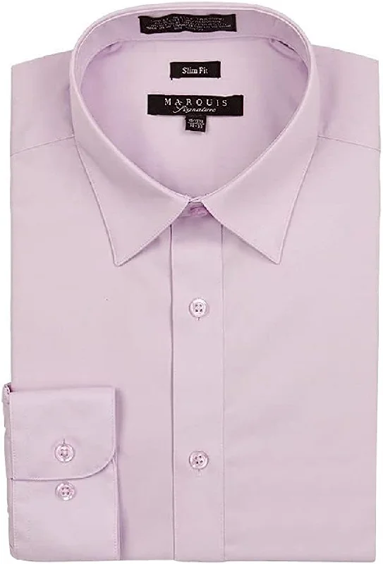 Marquis 009SL Dress Shirt Slim  Fit Lilac