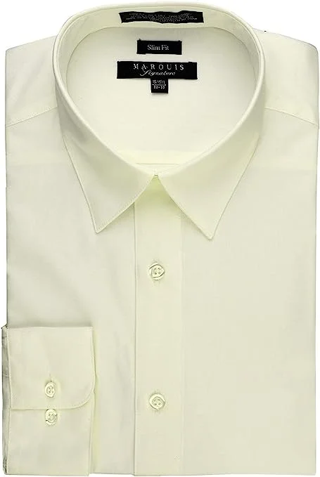 Marquis 009SL Dress Shirt Slim Fit Ecru