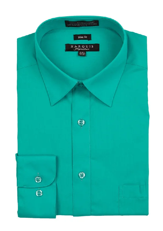 Marquis 009SL Dress Shirt Slim Fit Emerald Green