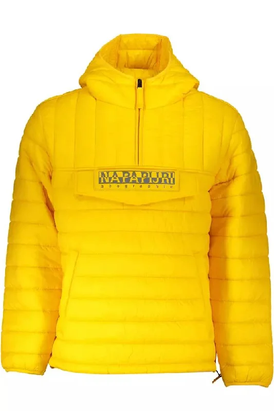 Napapijri Vibrant  Hooded Jacket with Contrasting Men's Details