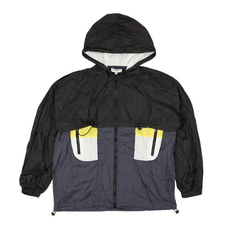 Opening Ceremony Unisex Double Layer Windbreaker - Black