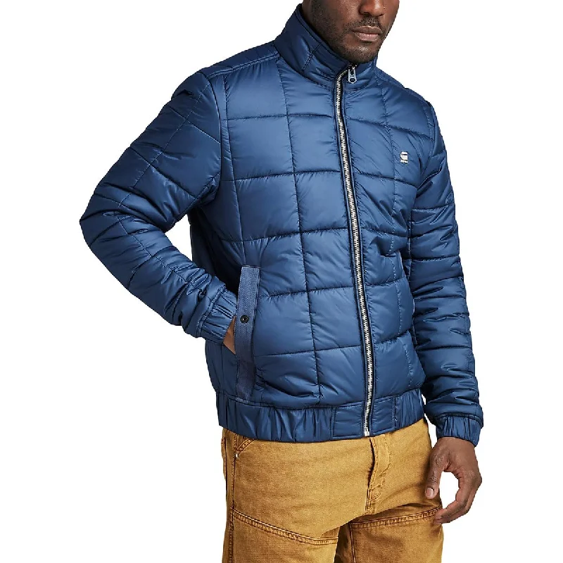 Raw Mens Insulated Cold Weather Quilted Coat