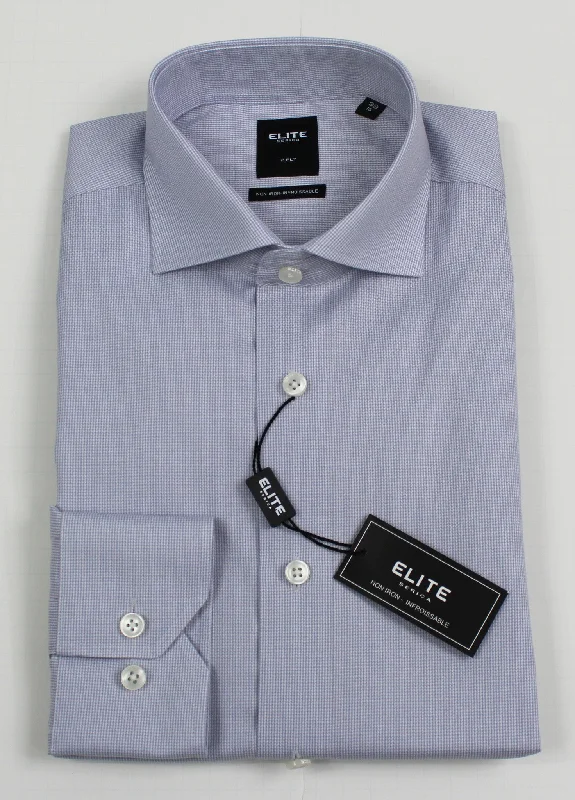 SERICA ELITE SLIM MID GREY MICRO GINGHAM