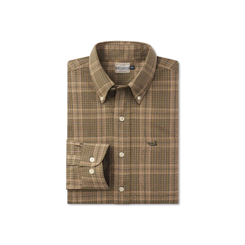 Verret Washed Check Dress Shirt