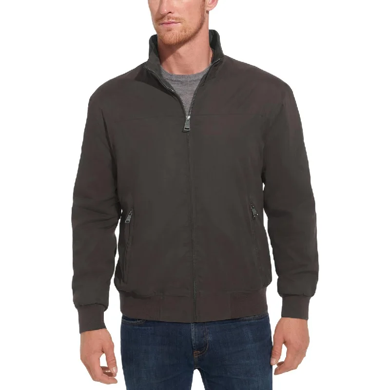 Weatherproof Men's Microfiber Fleece Lined Water Resistant Bomber Jacket