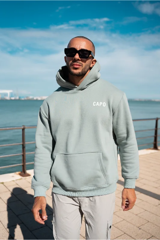 Capo PRINT Hoodie - Sage