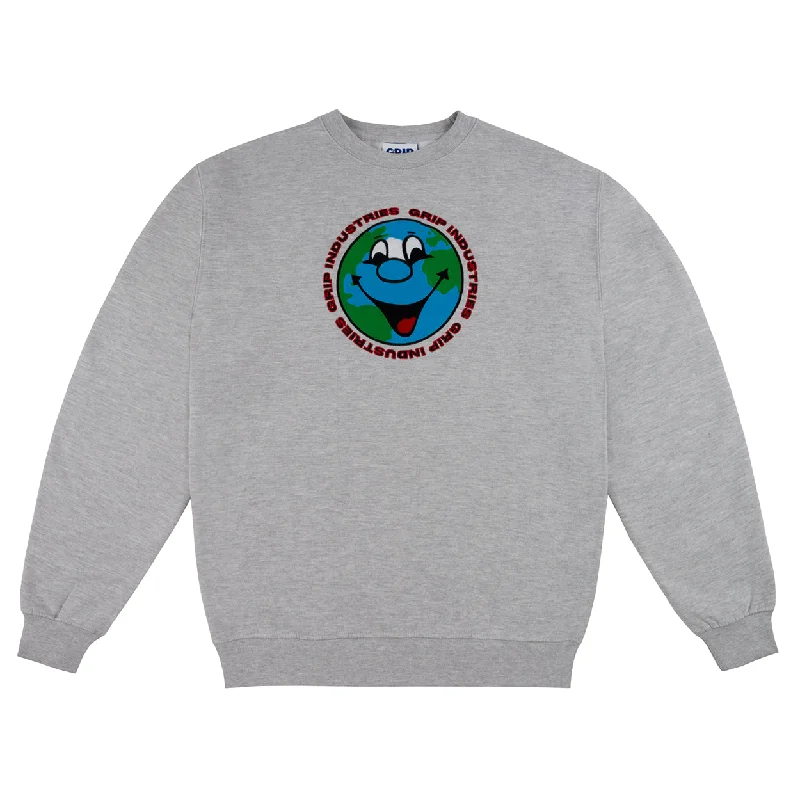 Classic Grip Industries Crewneck Heather Grey