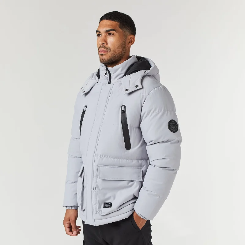 Expedition Parka Jacket | Ice Grey