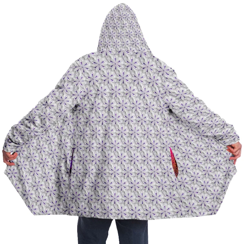 Flower of Life II Micro Fleece Cloak