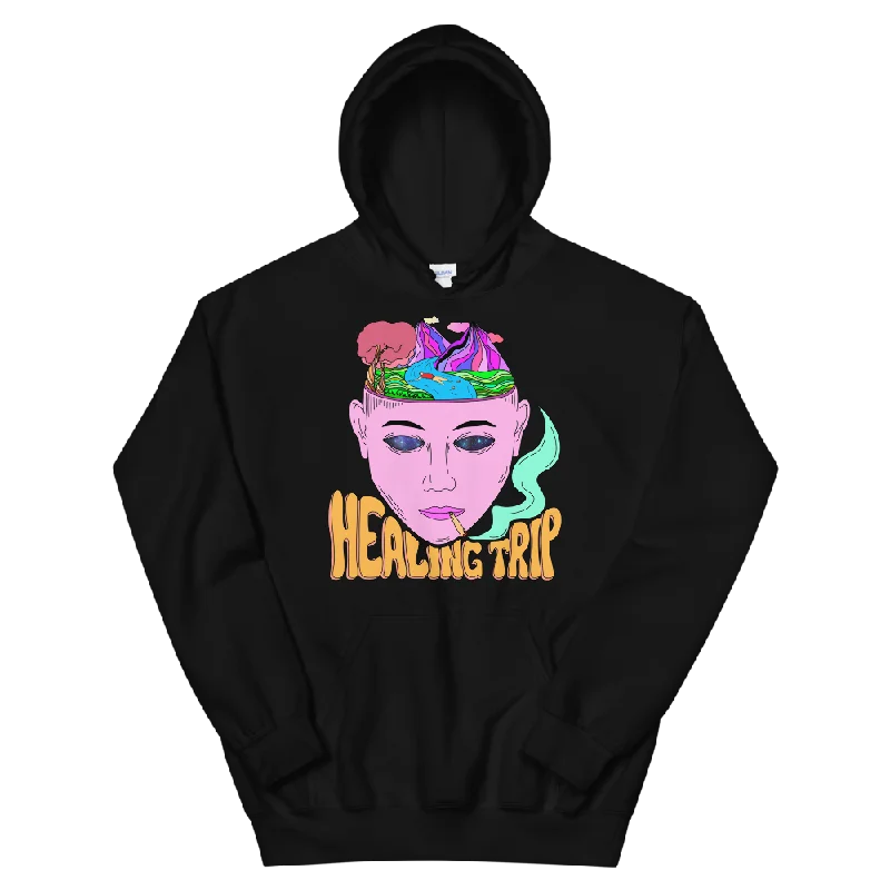 Healing Trip Graphic Hoodie