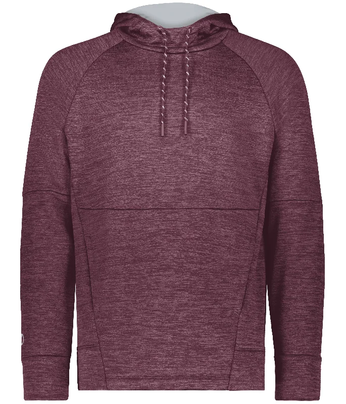 Maroon Heather/Silver