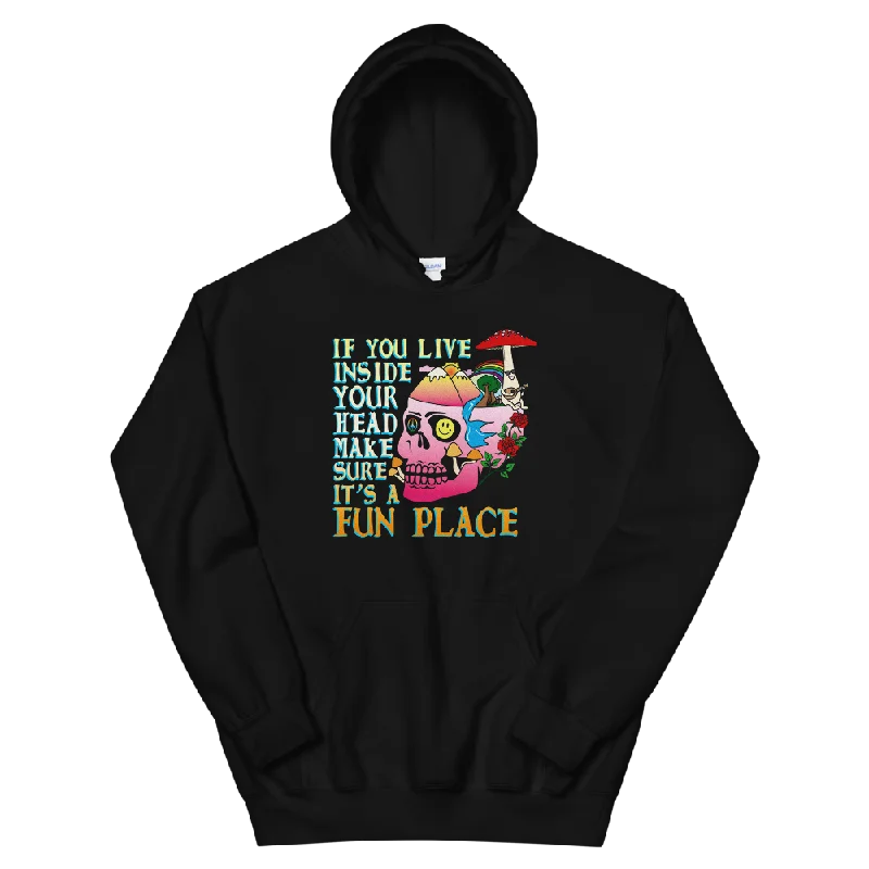 If You Live Inside Your Head Graphic Hoodie