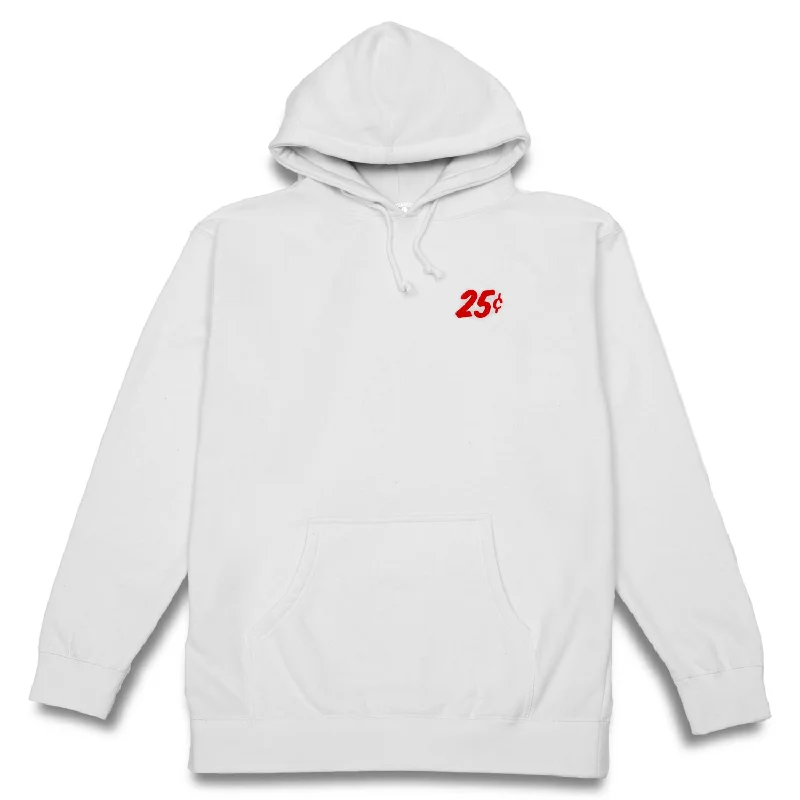 Quartersnacks Classic Snackman Hoody White