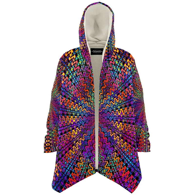 Rainbow Flow Micro Fleece Cloak